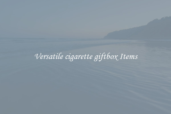 Versatile cigarette giftbox Items