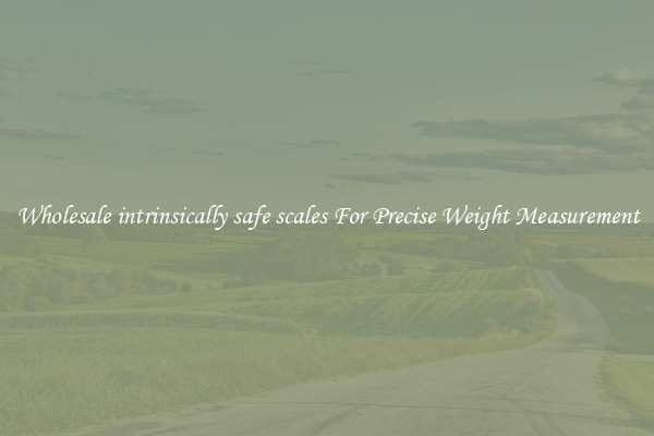 Wholesale intrinsically safe scales For Precise Weight Measurement
