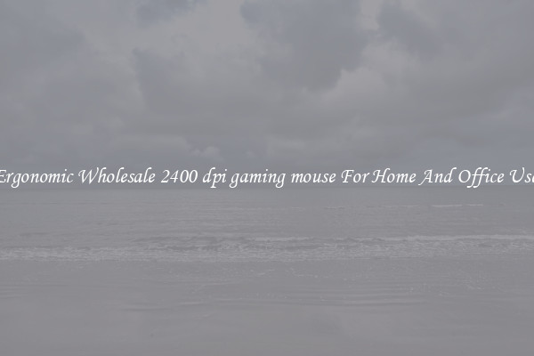 Ergonomic Wholesale 2400 dpi gaming mouse For Home And Office Use.