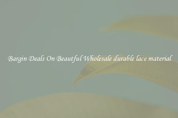 Bargin Deals On Beautful Wholesale durable lace material